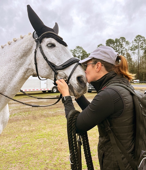 Groom Jeanna Epping and Corvett (Barry)