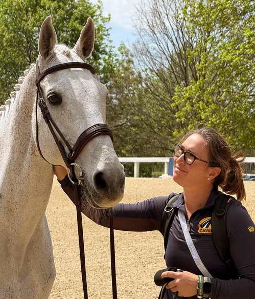 Groom Jeanna Epping with Corvett (Barry)